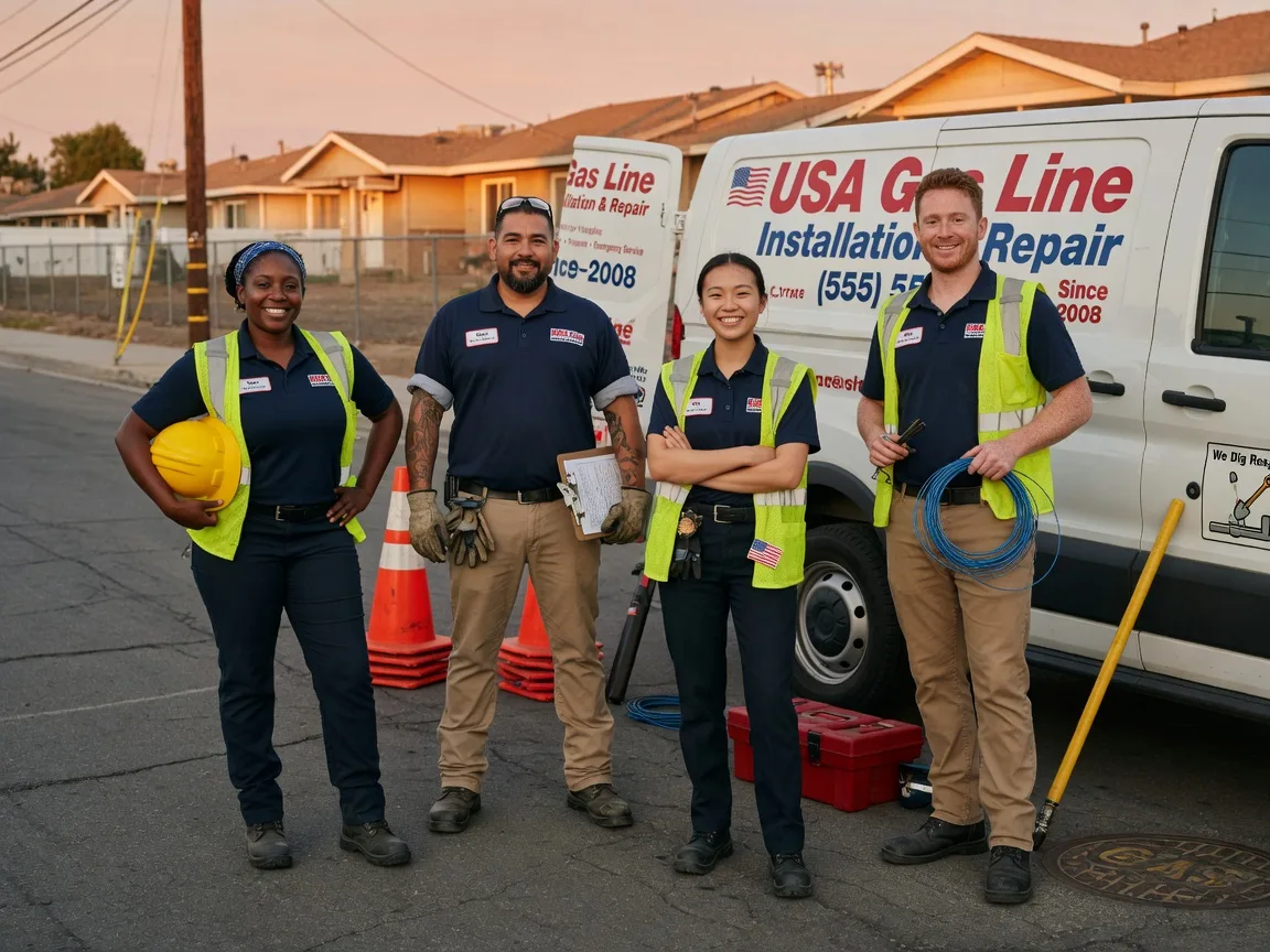 Gas Line Installation company in Otsego, MI